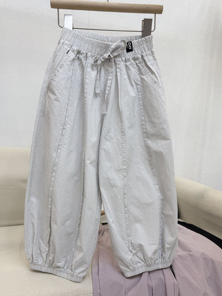 2025 kids summer cotton bloomers lightweight casual nine point pants 2025 kids summer cotton bloomers lightweight casual nine point pants