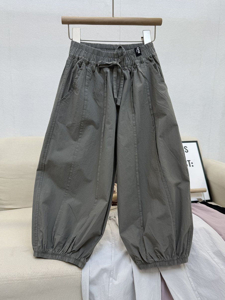2025 kids summer cotton bloomers lightweight casual nine point pants 2025 kids summer cotton bloomers lightweight casual nine point pants