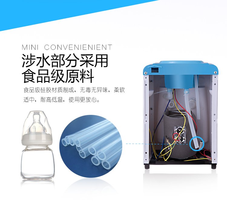 may loc nuoc Mini nước quả để bàn máy tính để bàn nóng và lạnh nhà nhỏ máy tính để bàn văn phòng tiết kiệm năng lượng đài phun nước uống để gửi xô nhỏ máy lọc nước nóng lạnh trực tiếp