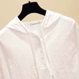 Tide, осенний бамбуковый лонгслив, базовая приятная телу толстовка с капюшоном, в корейском стиле