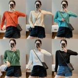 Весенний осенний белый лонгслив, хлопковый пиджак классического кроя, 2023 года, оверсайз