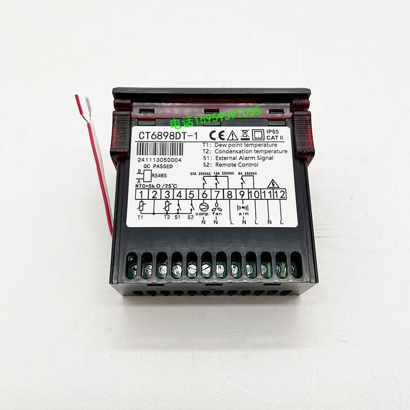 Cold Dryer Temperature Controller Ct6898Dt-1 Chiller Thermostat Ct6898Ds-1 with 485 Communication Cold Dryer Temperature Controller Ct6898Dt-1 Chiller Thermostat Ct6898Ds-1 with 485 Communication