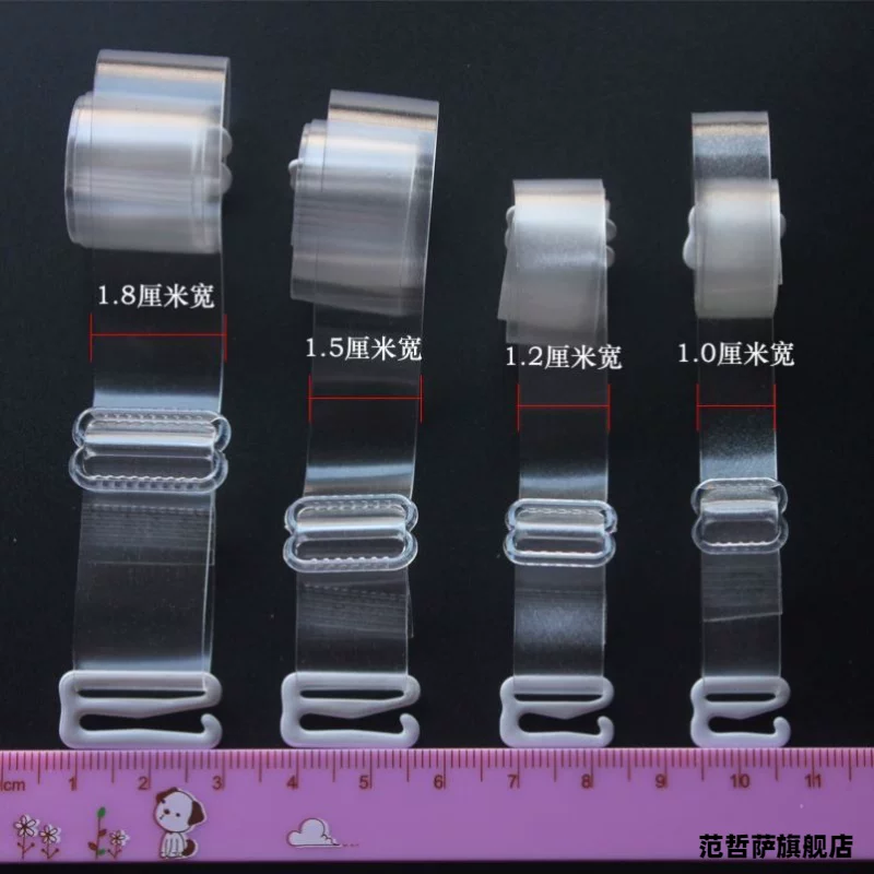 Transparent straps, invisible underwear, non-slip lanyard holder, bra, changeable chest strap