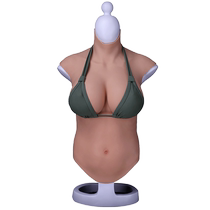 Prosthetic breasts fake breasts half-body abs male transvestite cross-dressing supplies cos fake breasts female fake breasts female anchor fake breasts