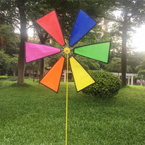 Dutch outdoor fabric windmill 1 meter 1 8 meters made in China 6 color casual decoration windmill Traditional windmill