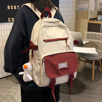 Pupil schoolbag female junior high school backpack 2021 new Japanese third to sixth grade niche backpack summer ins