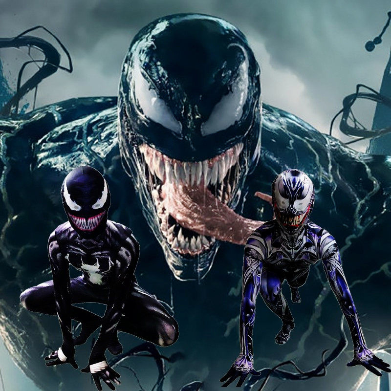 TikTok same Ven anime cos suit spider tights hero expedition Halloween children's return performance suit