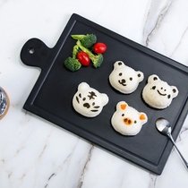 Bear and little buddy animal rice group model four brothers rice shape abrasive tool Children DIY cute lunch tool