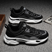 Mens shoes 2021 Spring Summer New Korean prints Casual Tide Shoes Nets Red Old Daddy Shoes Teenagers 100 hitch sneakers