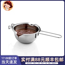 AiChef304 stainless steel water-proof melting bowl melting pot chocolate butter baking tool heating