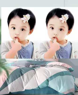 Big-eyed female baby bb pictorial beautiful baby picture poster Baby poster wall sticker pregnancy and prenatal education painting A26