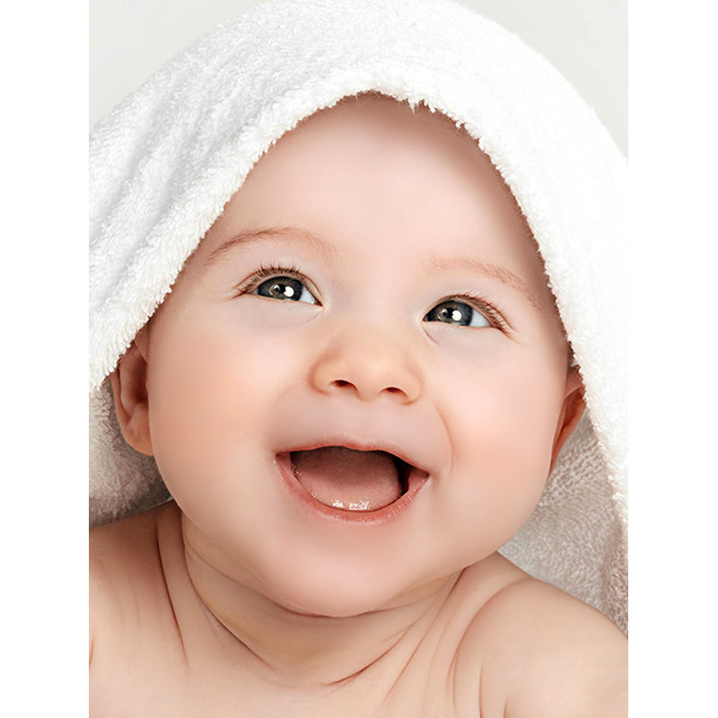 Foreign Baby Poster Cute Male Doll Picture Wall Sticker Cute Big Eyed Baby Pictorial Newspaper Room Decorated Birthplace