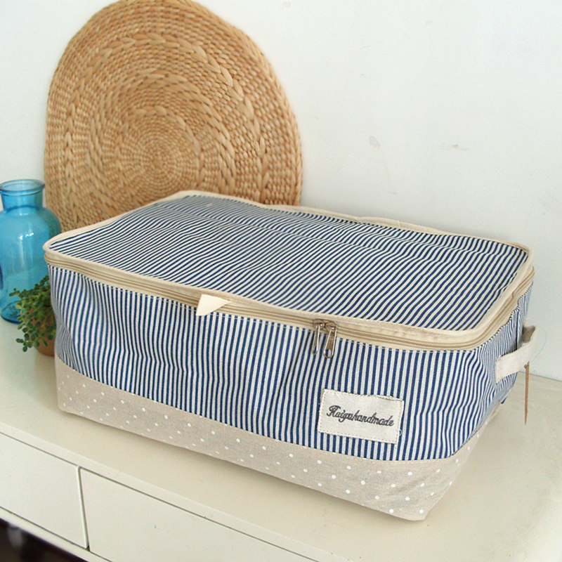 Strap with lid Necklace Box Student Luggage Bag Dorm Damp Quilted Bedding Sweater Cotton Jersey Bed with Wardrobe Finishing Box