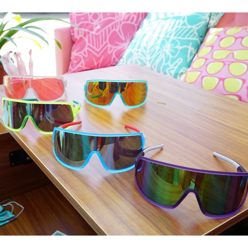 American Goodr Cycling Goggles, Sunglasses, Sports Anti-Fog Polarized Running Marathon Outdoor Wrap