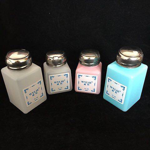 Willi WL-600 Alcohol Bottle Wash Plate Water Bottle Liquid Bottle Antistatic Self-Suction Press Alcohol Bottle