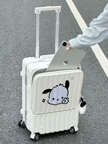 御旅 Универсальный матовый чемодан подходит для мужчин и женщин, 24 дюймов