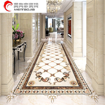 Foshan Aisle Throwing Crystal Bricks Unlimited Carpet Tiles European-style Living Room Entrance Parquet Floor Tiles Puzzle Floor Tiles