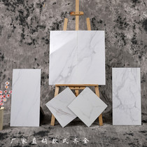 Nordic marble pattern jazz white bathroom tiles 300x600 kitchen white wall tiles toilet non-slip floor tiles