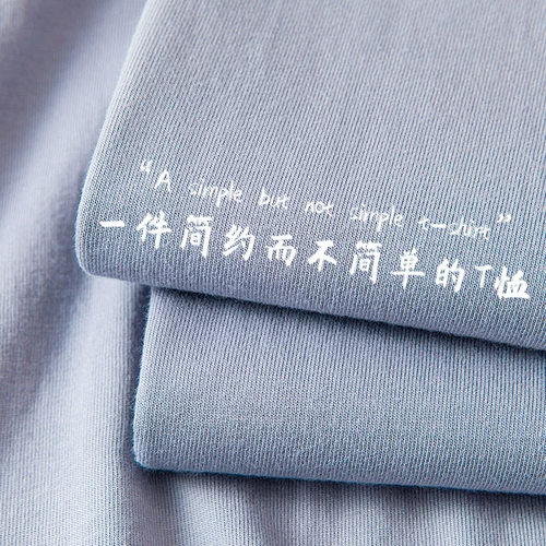 Хлопковая футболка с коротким рукавом, размер, свободный крой