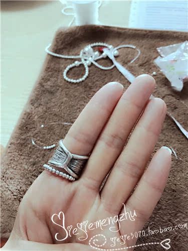 Bague OTHER   en Argenterie - Ref 3089675 Image 27