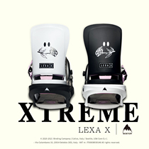 Burton fixer 23 new spot veneer snowboard men and women full series Lexa X