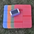 Ngoài trời đơn di động có thể gập đệm đệm leo núi Làm mát Mat Độ ẩm Đệm nhỏ Wild Grass Mat Park - Thảm chống ẩm / Mat / Gối miếng xốp lót sàn cho bé Thảm chống ẩm / Mat / Gối