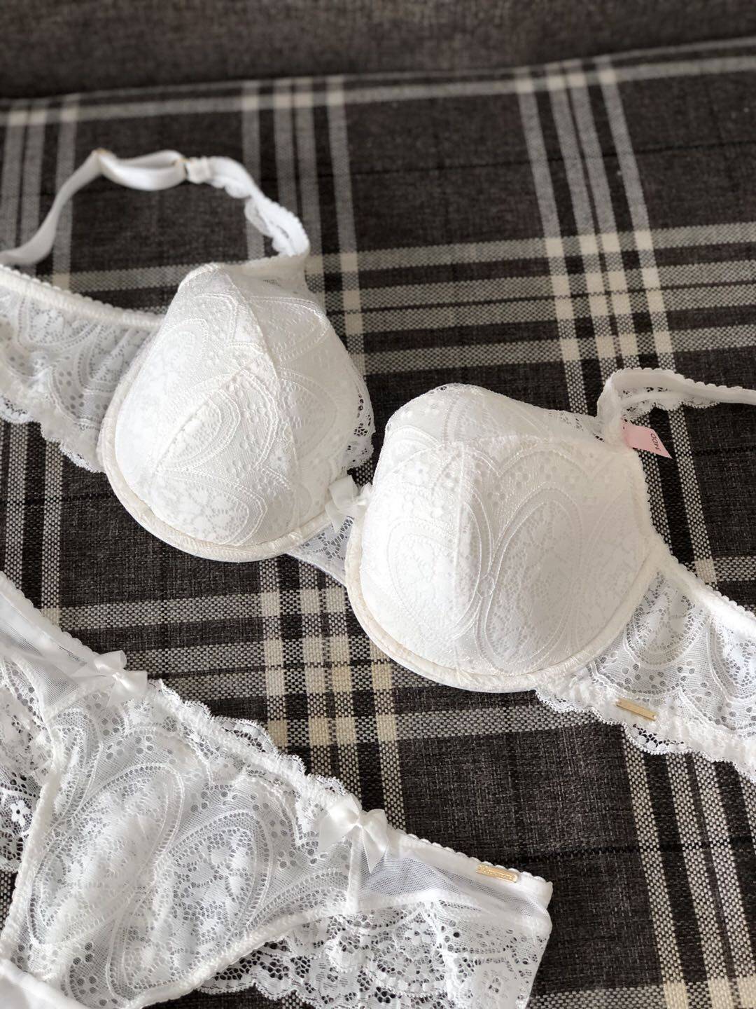 70E70F75E великобритания BOUX полный кружева темно V сексуальный большая грудь тонкий губка полная страховка чашка бюстгальтер нижнее белье 