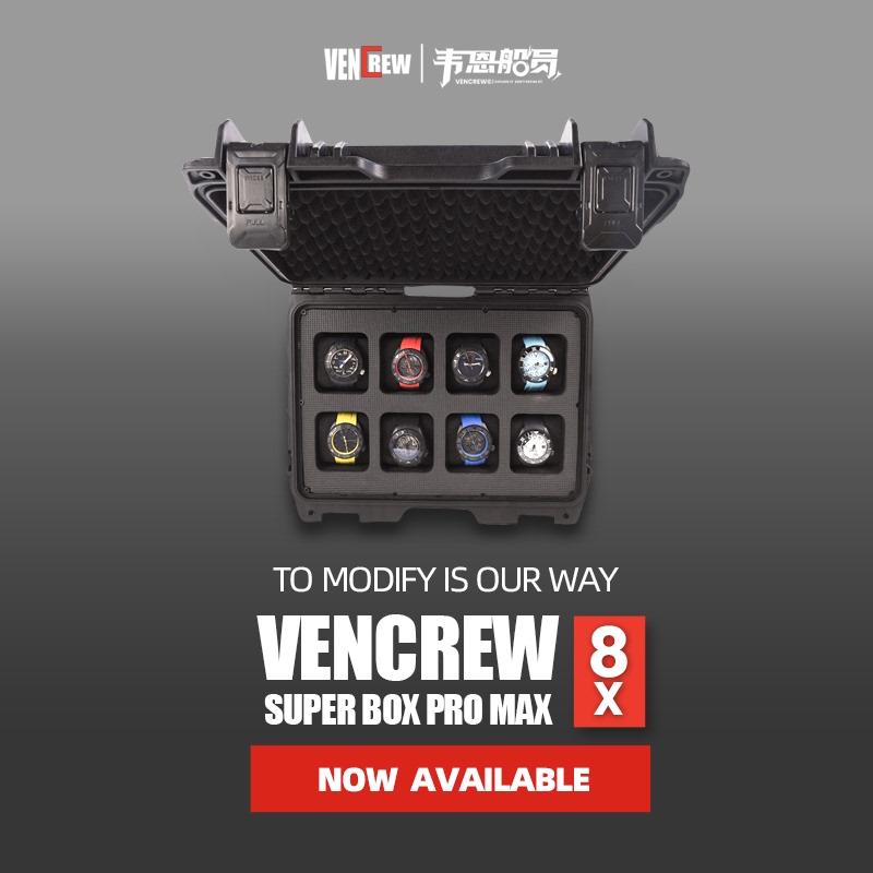 Vencrew【Super Box Pro Max】Watch Safe Box Moisture-Proof Box Multi-Watch Slot Watch Box Vencrew【Super Box Pro Max】Watch Safe Box Moisture-Proof Box Multi-Watch Slot Watch Box