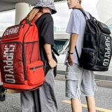 Мужской трендовый ноутбук, вместительный и большой школьный рюкзак для школьников, сумка для путешествий для отдыха, подходит для подростков