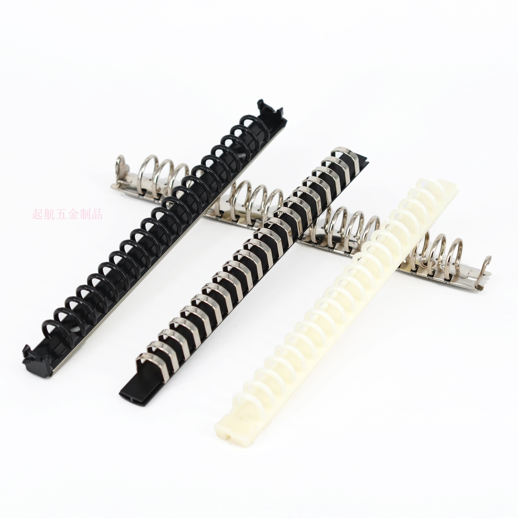 20 Holes Plastic Clips A5 Sheet Iron Loose Leaf Binder notepad Notebook Hanging Calendar Accessories Factory Household Direct Sale Wholesale