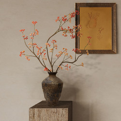 Haihong Yalin Artificial Floral Arrangements, Green Plants, Everlasting Ornaments, Decorative Light Luxury High-End Living Room Dining Table Flower Arrangements