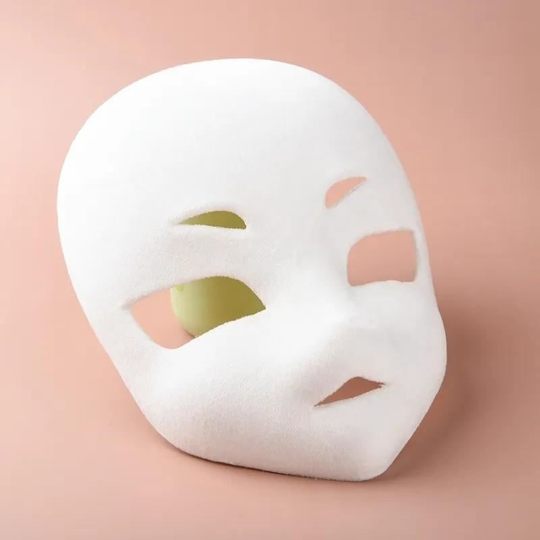 狐仙小妲己兽装头骨成品已绷面皮KIG系兽头小学生化妆diy面具网红