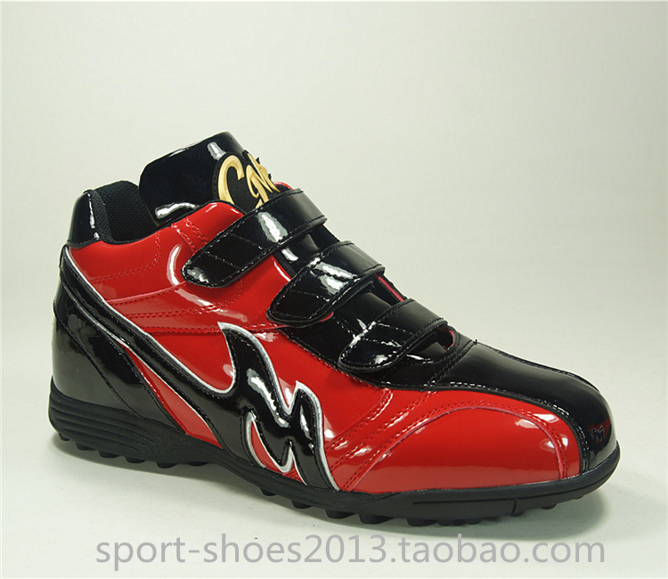 Baseball Shoes Softball Shoes Coaching Shoes Rubber Bottom Broken Nails Training Shoes Red Gold Devil Felt Factory Direct