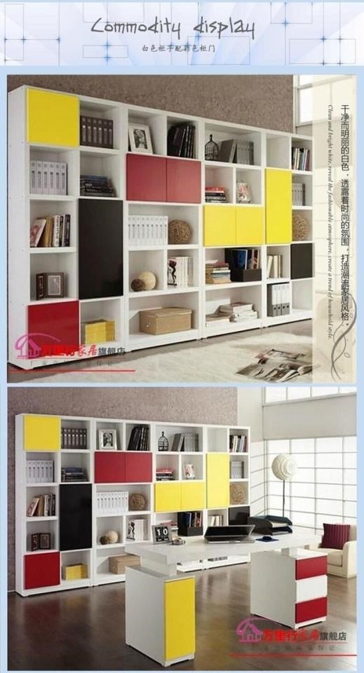 Nội thất văn phòng ông chủ văn phòng tủ hồ sơ bằng gỗ thông tin tủ trưng bày tủ sách hiển thị phân vùng tủ - Nội thất văn phòng