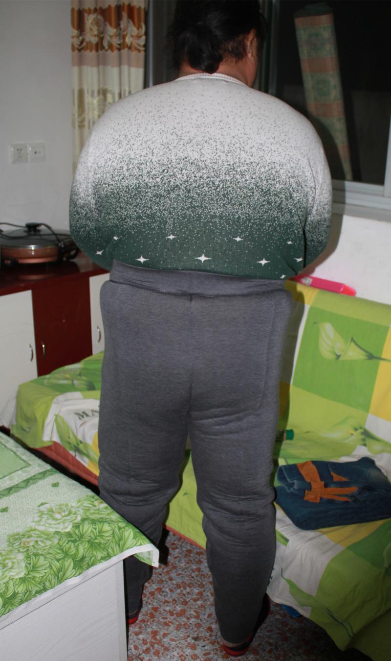 Pantalon collant Moyen-âge simple en lin - Ref 748917 Image 12