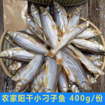 Yang dried small Diao fish Hubei specialty farm small wax fish self-marinated wild fish water production 400g small mouth-billed dried fish
