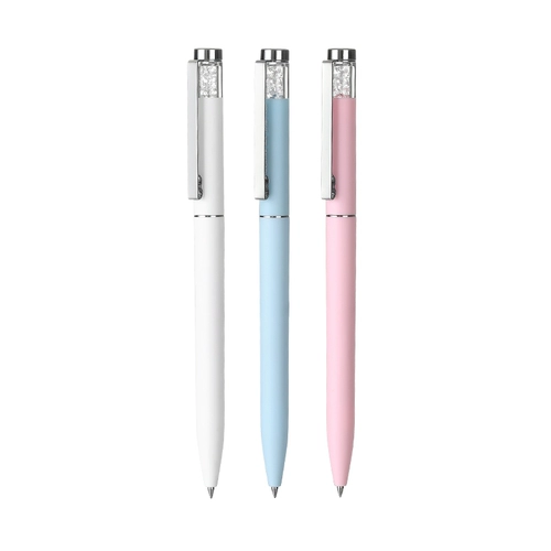 Шариковая ручка для школьников, свежая милая ручка-роллер, обучающие канцтовары, 0.5мм, простой и элегантный дизайн