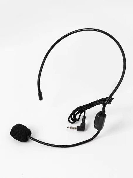 Little Bee Amplifier Microphone, Teacher-Specific Microphone, Head-Mounted, Lavalier, Wired, Suitable Microphone