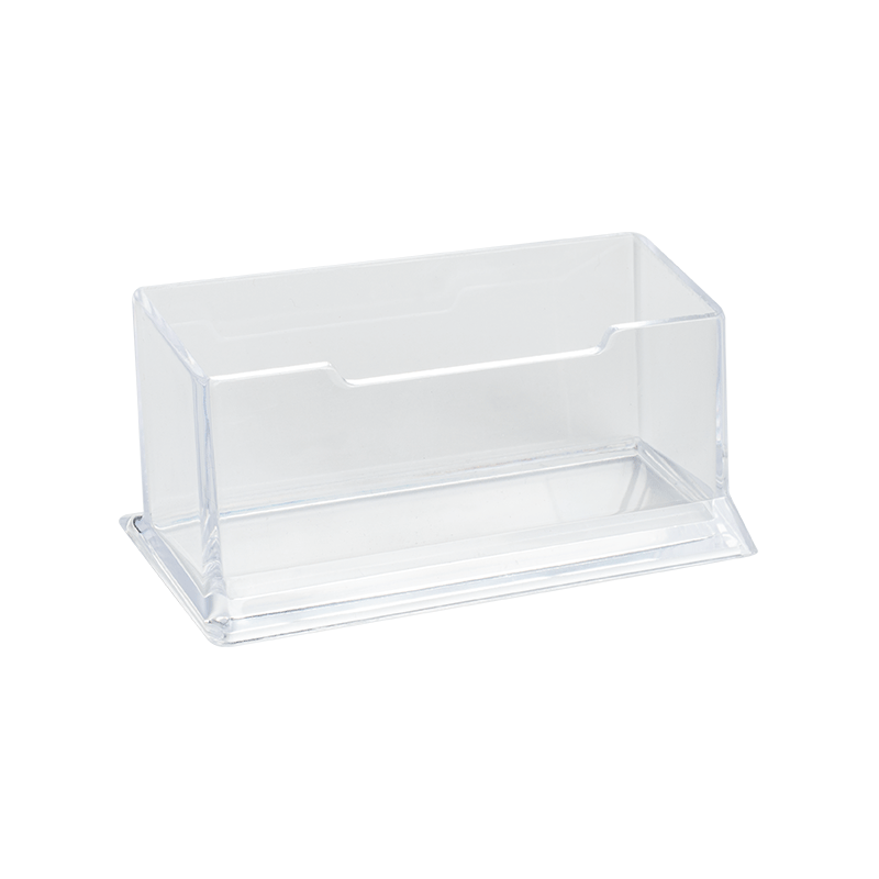 Business card box front desk business large capacity transparent acrylic