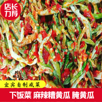 Sichuan Yibin Junlian specialty spicy pickles crispy Pickles cucumber vegetables 250g