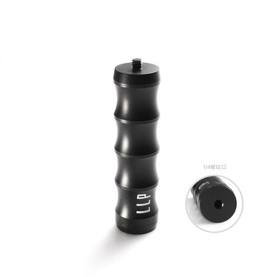 LLP 1/4 threaded handle, bamboo joint prism, single-lens reflex camera handle, photography light, video light stand