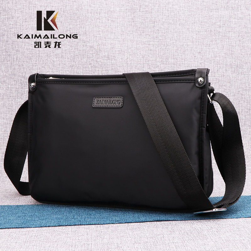 Kermacron Single Shoulder Bag Men's Oxford Busboy Buns Bag Men Skew Satchel Canvas Cross Large Capacity New Leisure Bag