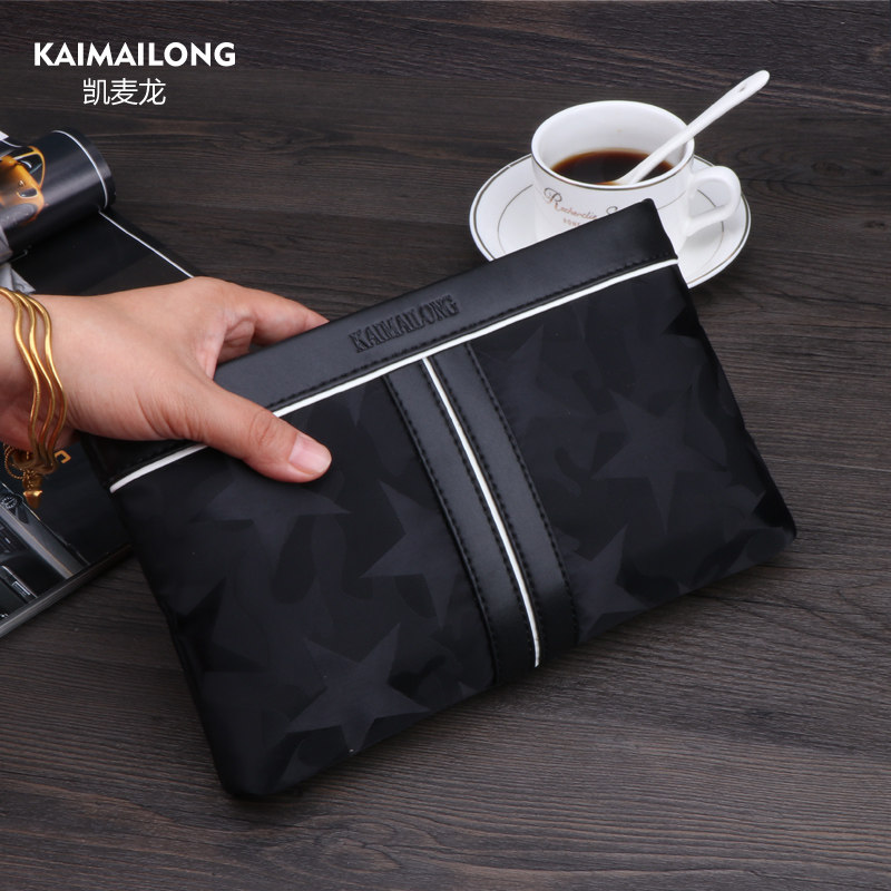 Cameron Men's Clutch Men's Clutch New Fashion Clutch Bag Canvas Bag Men's Trendy Bag Casual Envelope Bag