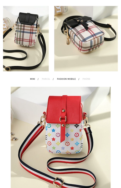 Mùa hè 2018 mới điện thoại di động túi nhỏ nữ mini crossbody phiên bản Hàn Quốc của túi xách khóa - Túi điện thoại túi bao tử nữ