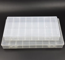 Super capacity 24 36 grid transparent gouache palette box acrylic watercolor paint box palette box storage box
