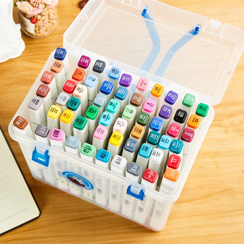 TOUCH marker pen set art students primary school students special hand-painted oily color double head 60 colors 80 colors 120 colors