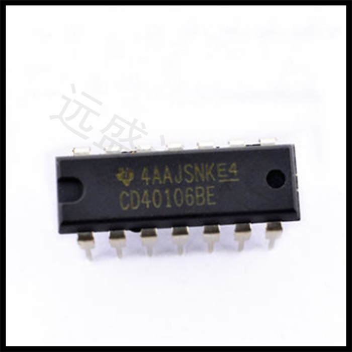 New original CD40106BE CD40106BE DIP14 Six Schmidt Trigger