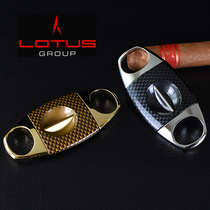 American Lotus Cigar Cutter Lotus Cigar Cutter Imported Cigar Accessories V Cutter
