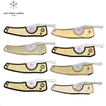 French Les Fines Lames cigar cutter 18k gold plated series a multifunctional knife that is easy to use and fun to use
