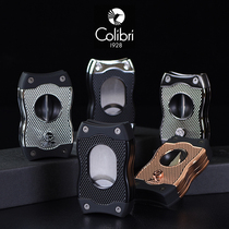 American Colibri SV Cutter Colibri cigar cutter V-cut flat cut dual-purpose scissors